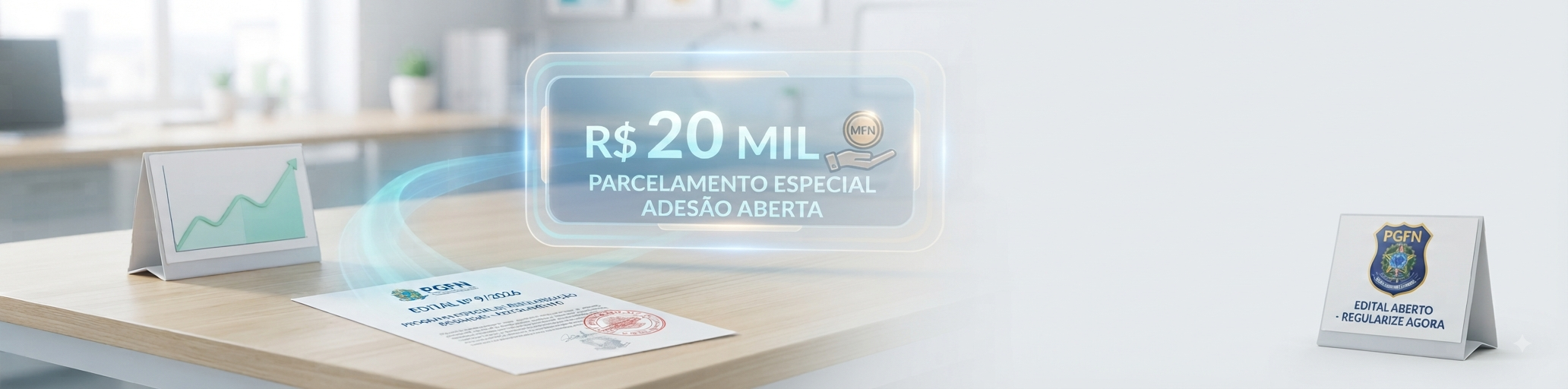 PGFN abre transação especial para MEIs com dívidas de até R$ 20 mil
