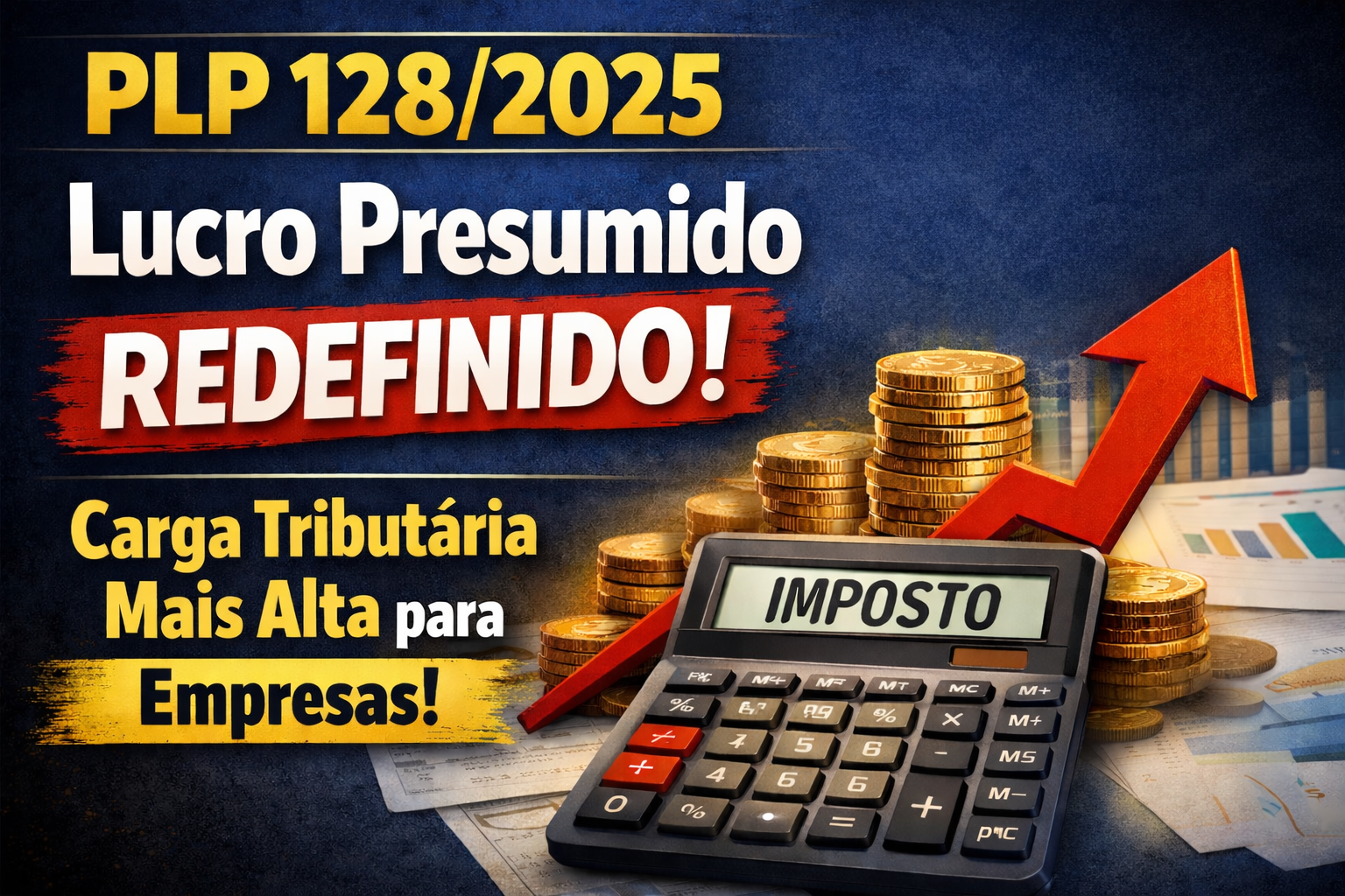 PLP 128/2025 redefine regime do Lucro Presumido e eleva carga tributária para empresas