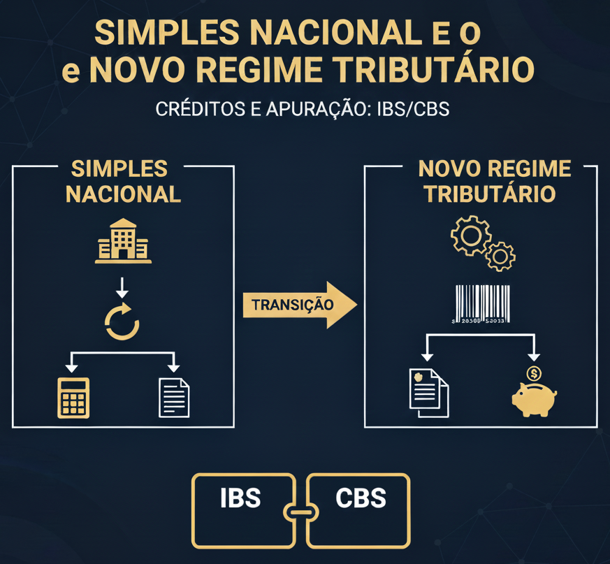 Simples Nacional e novo regime tributário: créditos e apuração de IBS/CBS