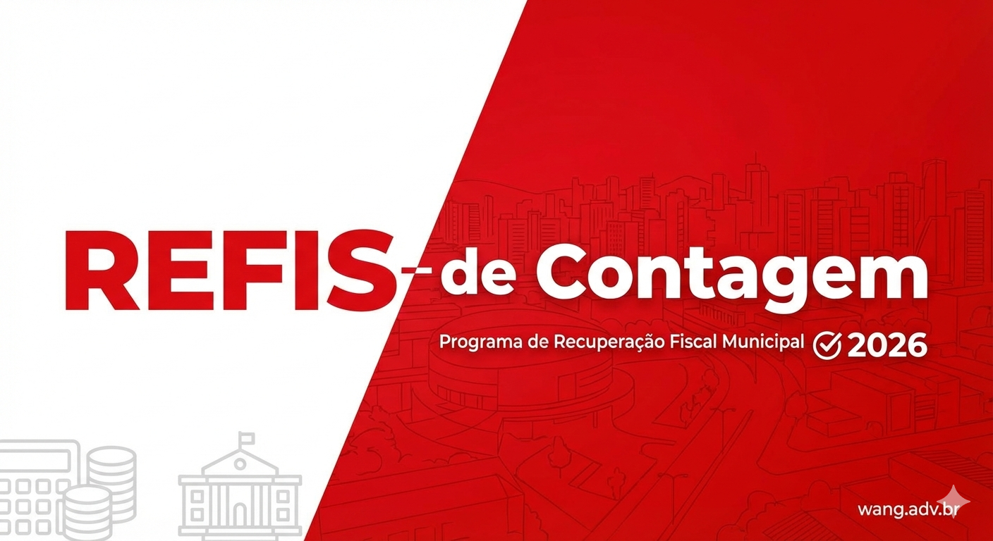 Parcelamento em aberto com o Município de Contagem — adesão via Lei Complementar nº 390/2025